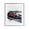 Stupell Industries Race Day F1 Car Framed Print Under Glass, design by Christine Simpson Art